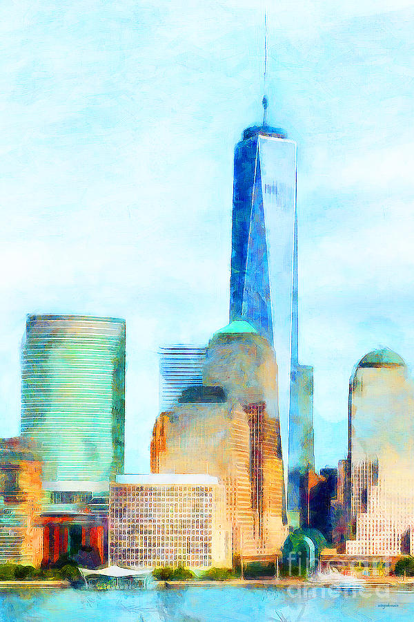 One World Trade Center Lower Manhatten New York Skyline 20180506ver Photograph by Wingsdomain Art and Photography