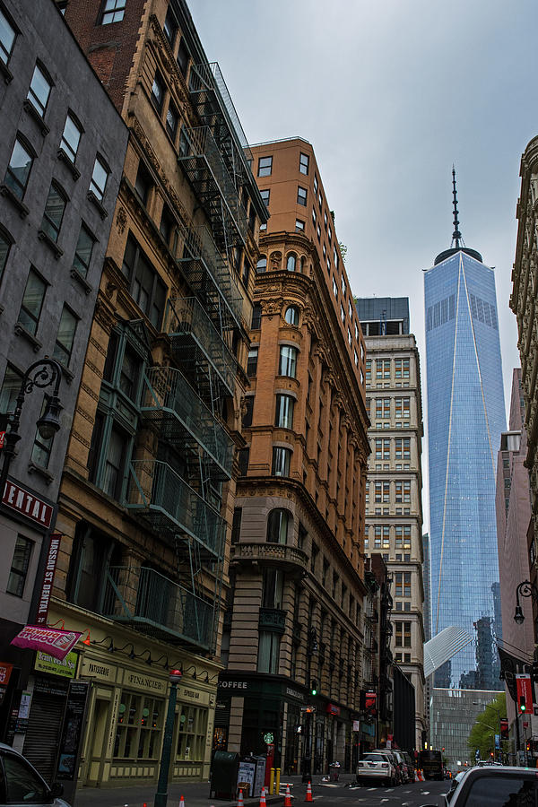 One World Trade Center New York NY From Nassau Street Photograph by Toby McGuire
