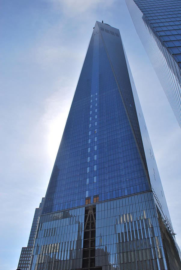 City Photograph - One World Trade Center - Portrait View by Matt Quest
