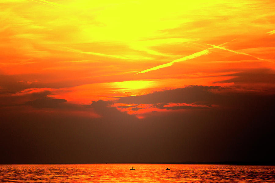 Oneida Lake Sunset 7 Photograph by David Stasiak