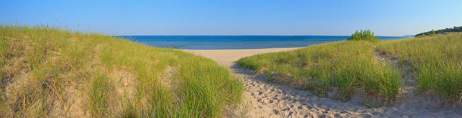 Onekama Michigan Beach Photograph by Twenty Two North Photography ...