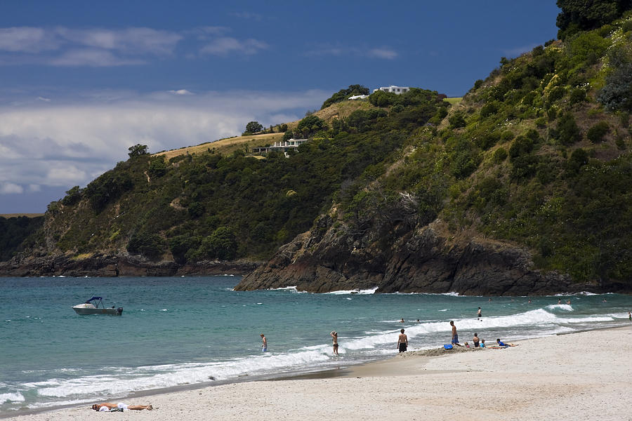 Onetangi Beach Scene Photograph by Sally Weigand - Fine Art America