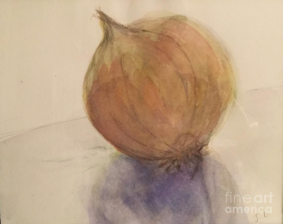 Onion Painting by Lavender Liu