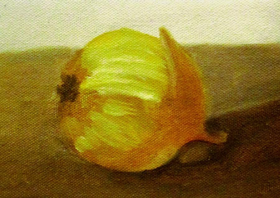 Onion Painting - Onion by Patricia Cleasby