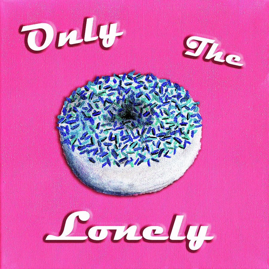 Only The Lonely Mixed Media by Meghan Elizabeth