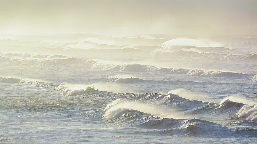 Only waves Photograph by Mikel Martinez de Osaba
