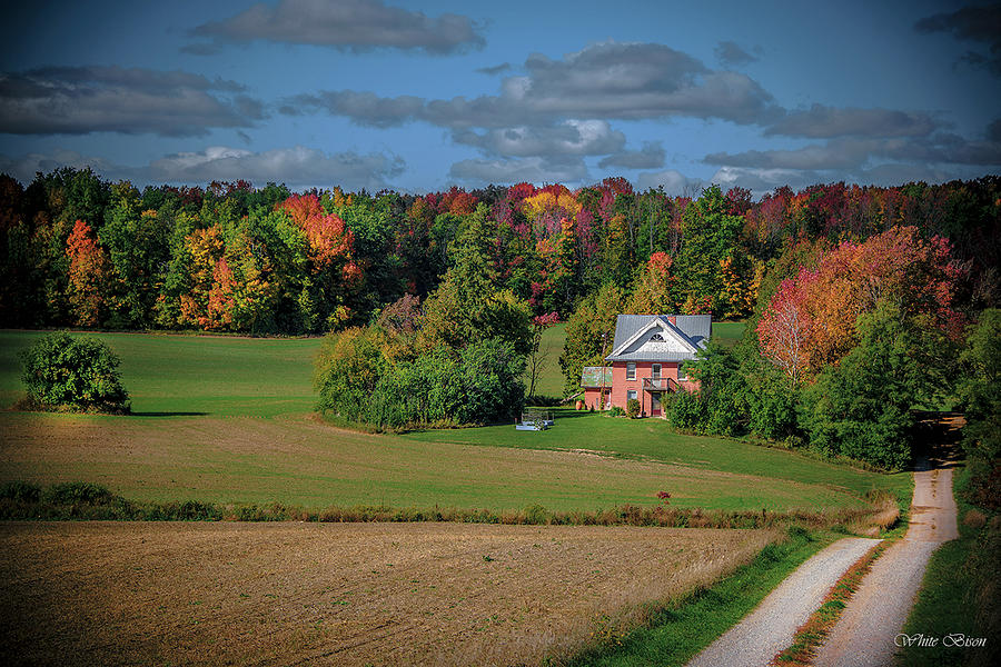 Ontario Farm in the Fall Photograph by Patrick Boening