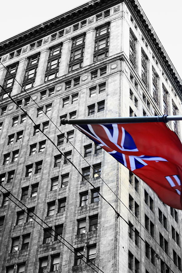 Ontario Flag Photograph by Valentino Visentini