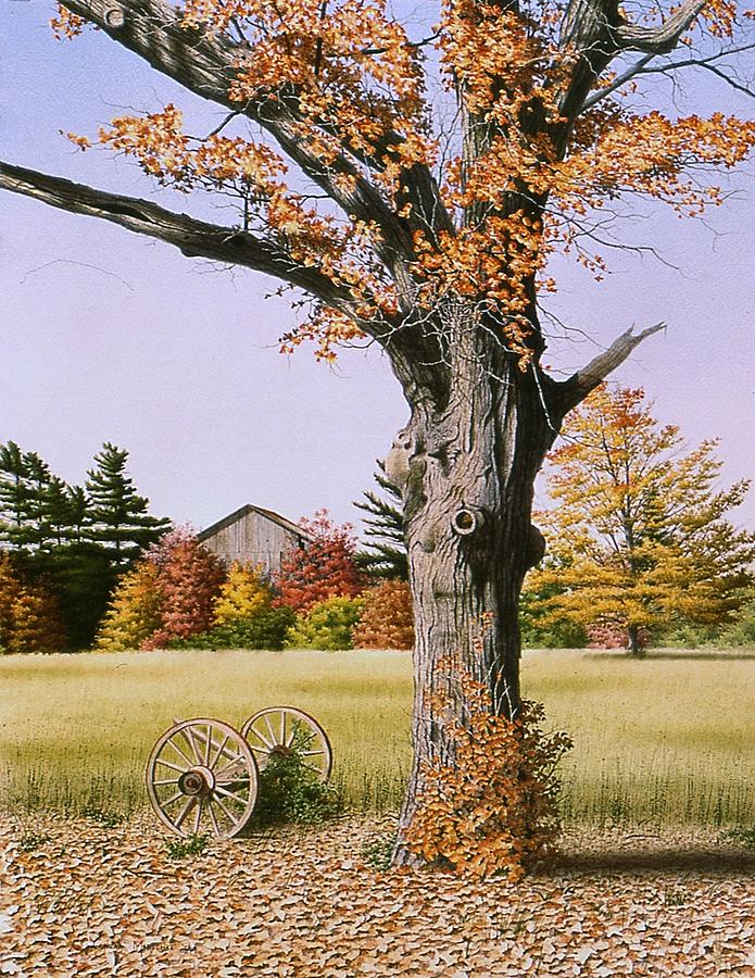 Ontario in October Painting by Conrad Mieschke