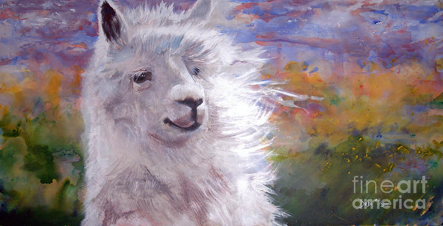 Animal Painting - Oo Lala  by Debi Bond