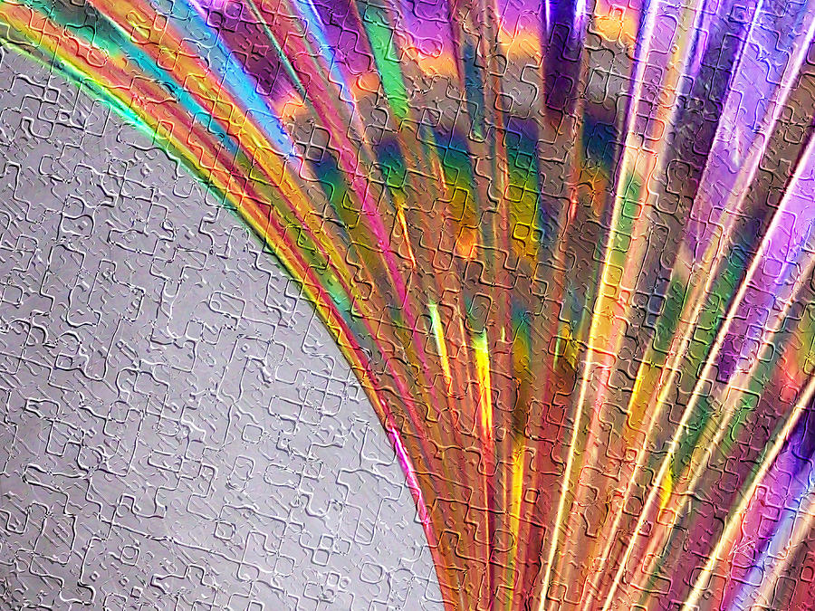 Opal Fan Digital Art by Kiki Art