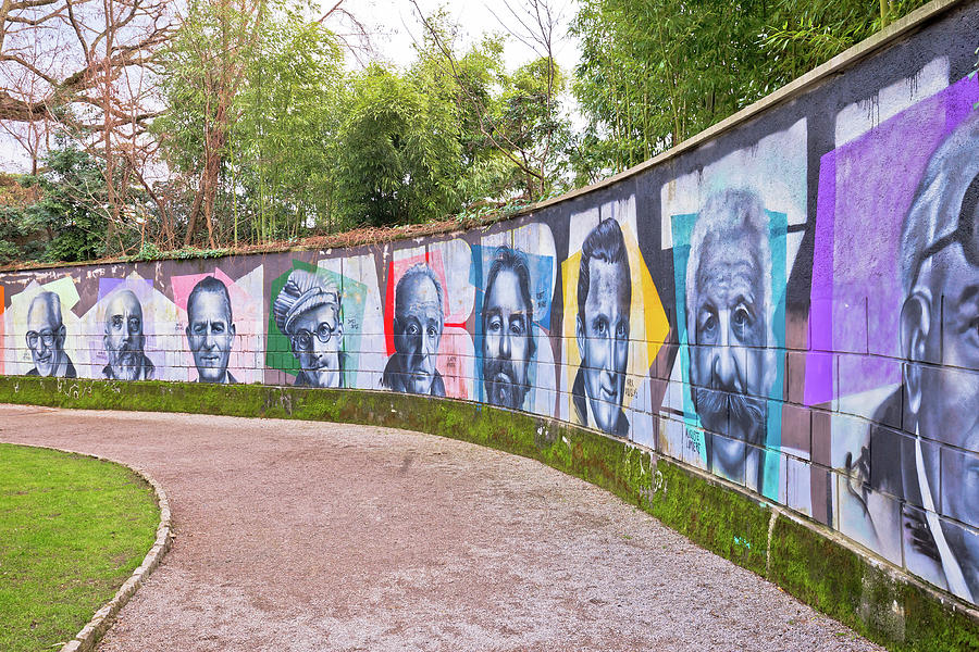 Opatija Wall of fame in The Angiolina Park Photograph by Brch Photography