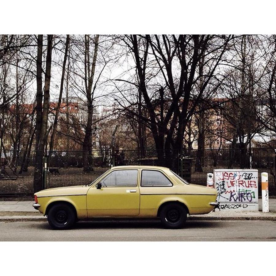 Berlin Photograph - Opel Kadett 
#berlin #friedrichshain by Berlinspotting BrlnSpttng