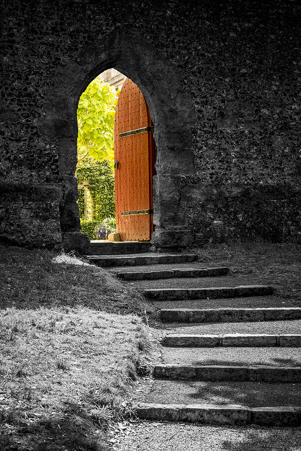 Open Door to light Photograph by Hazy Apple