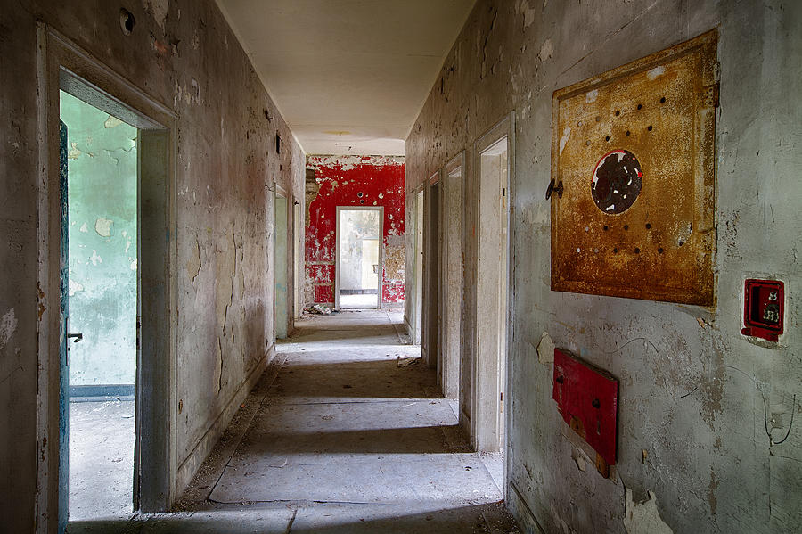 Open Doors - Abandoned Building Photograph by Dirk Ercken