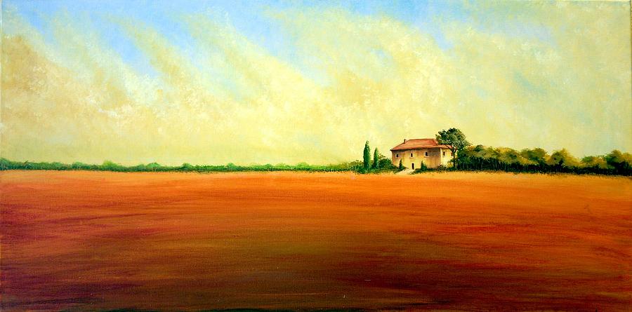 Open Field Painting by Wesley Pack