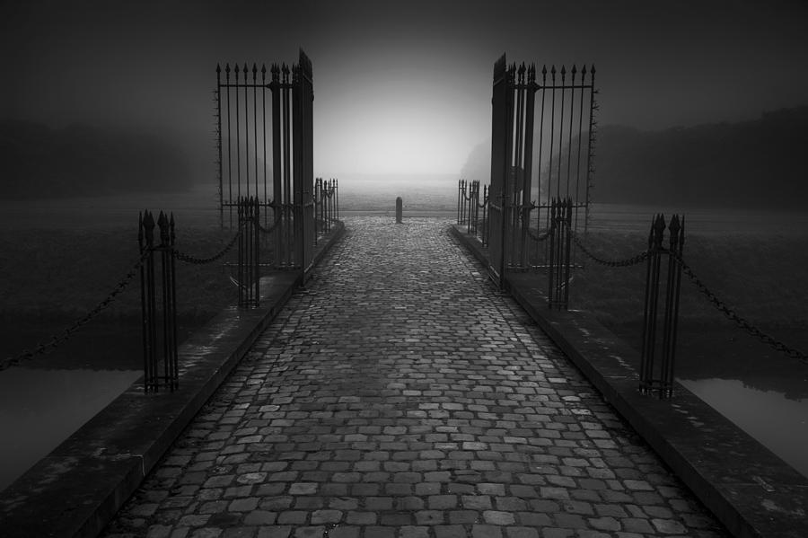 Architecture Photograph - Open Gate by Marc Apers
