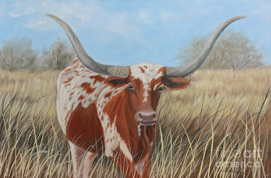 Open Range Painting by Julie Peterson