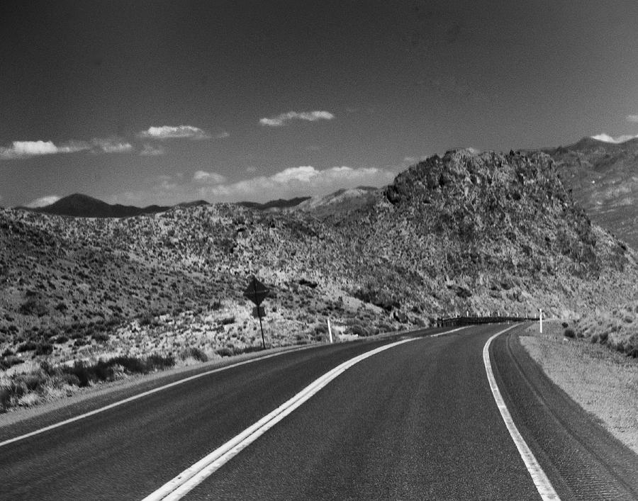 Open Road - Nevada Photograph by Ann Tracy