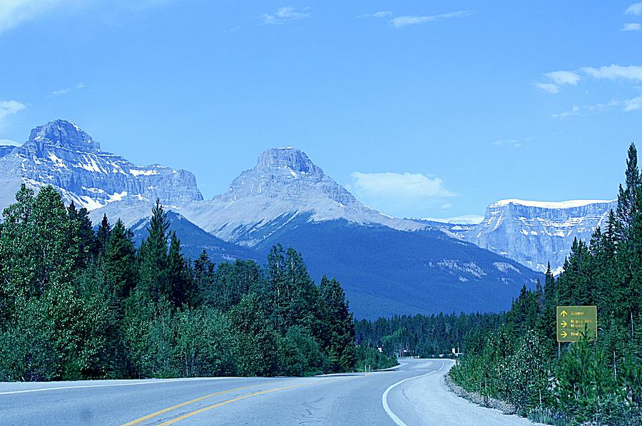 Mountain Photograph - Open Road by Al Fritz
