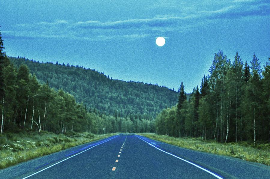 Open Roads In Alaska Photograph by Joe Burns