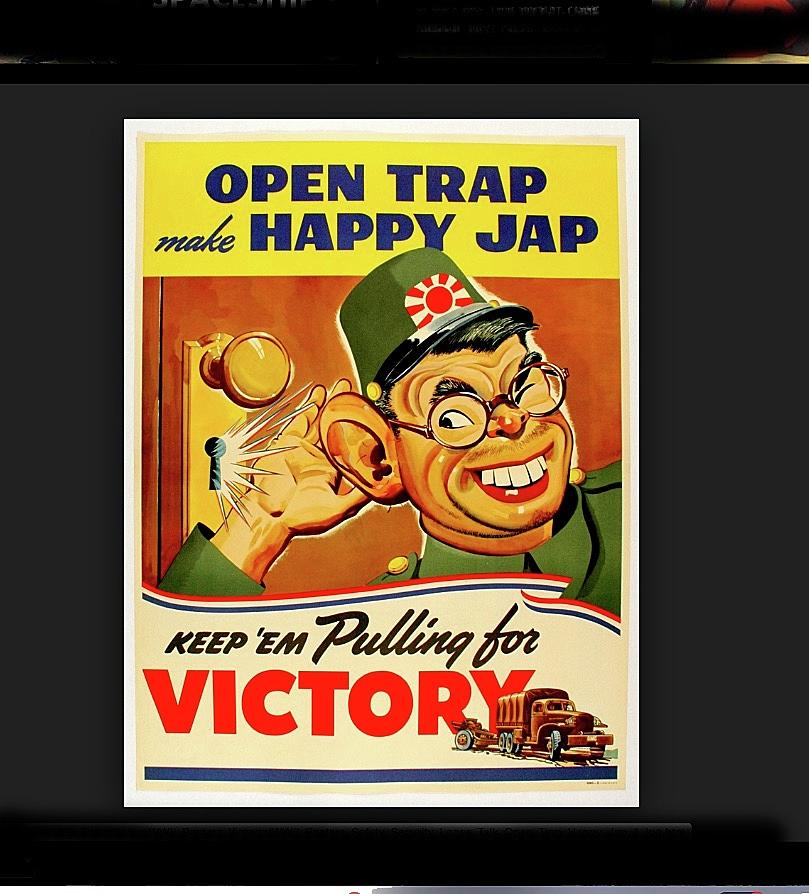 Open Trap Propaganda Poster Circa 1943 Photograph