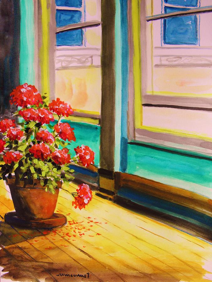 Open Window Painting by John Williams