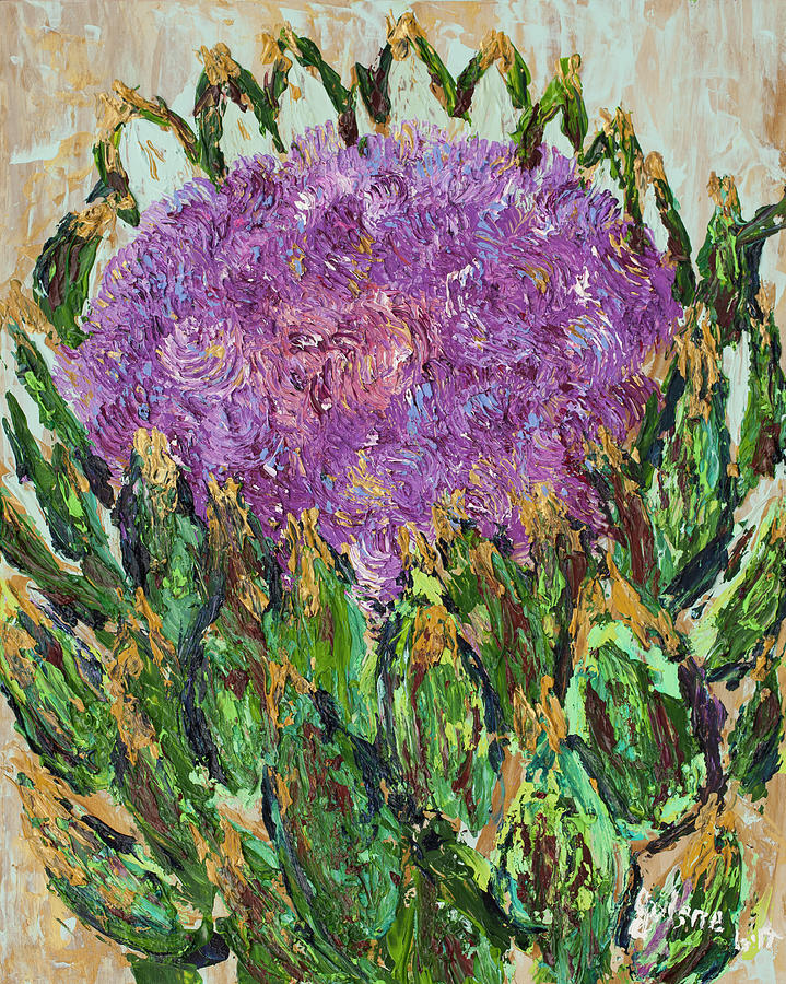 Opening Artichoke by Julene Franki Opening Artichoke by Julene Franki