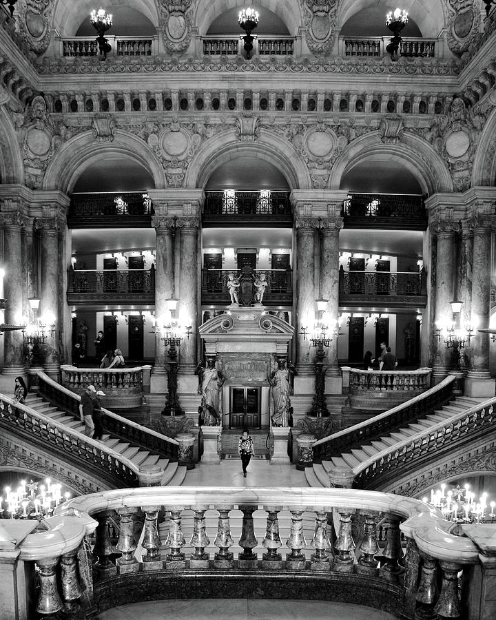 Opera Garnier Photograph by Rebekah Zivicki