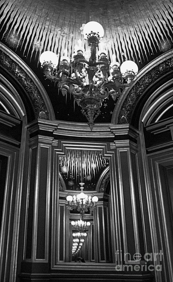 Paris Photograph - Opera Mirrors by Louise Fahy