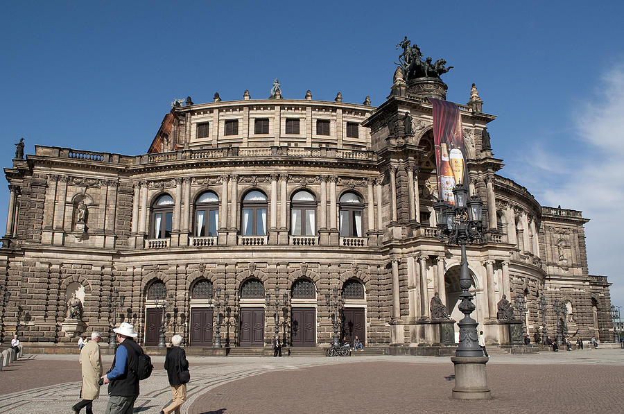Dresden Germany Photograph - Opera2071 by Charles Ridgway Dresden Germany Photograph - Opera2071 by Charles Ridgway