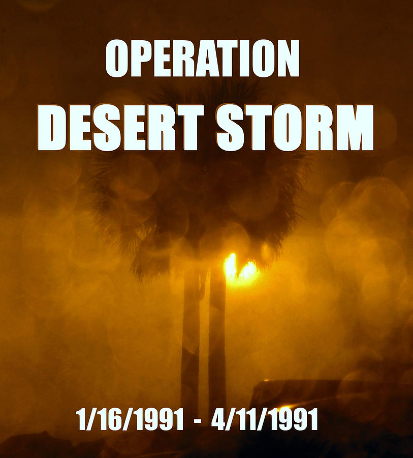 Operation Desert Storm  Photograph by David Lee Thompson