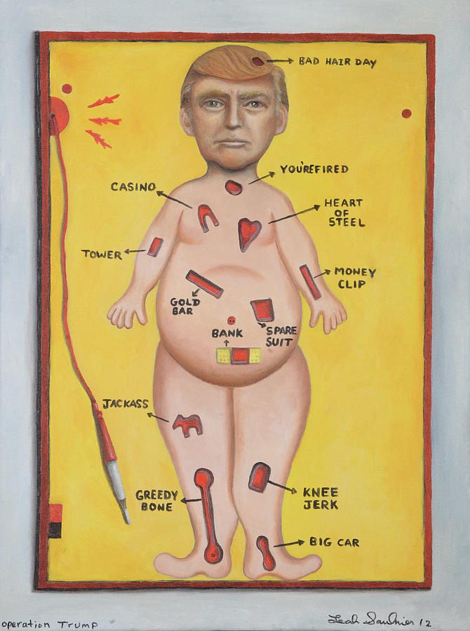 Operation Trump pro photo Painting by Leah Saulnier The Painting Maniac