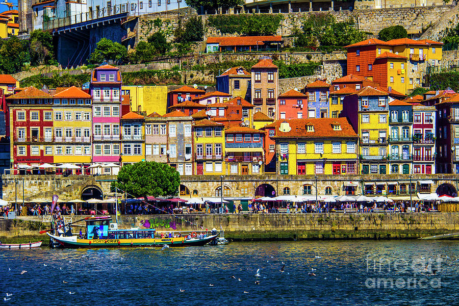Boat Photograph - Oporto By The River by Roberta Bragan