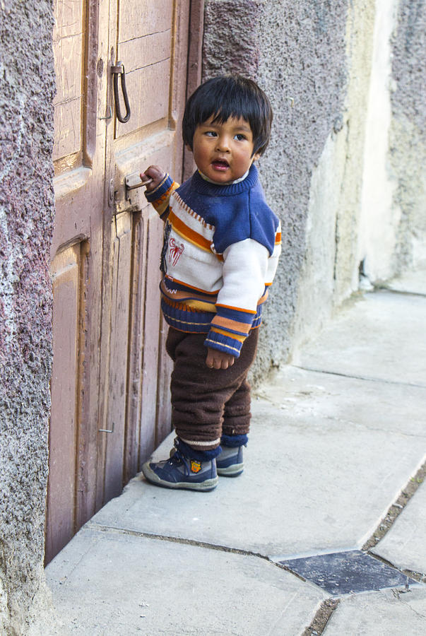 Opportunity Knocks in Bolivia Photograph by Venetia Featherstone-Witty