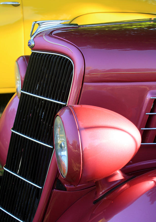 Car Photograph - Opposing Colors by Carolyn Fletcher