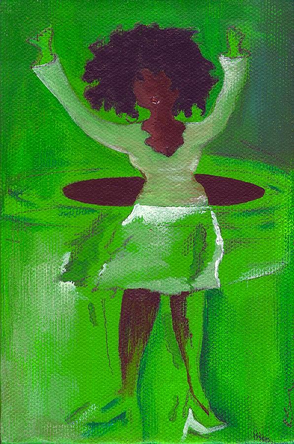 Oprah Hulas Painting by Ricky Sencion