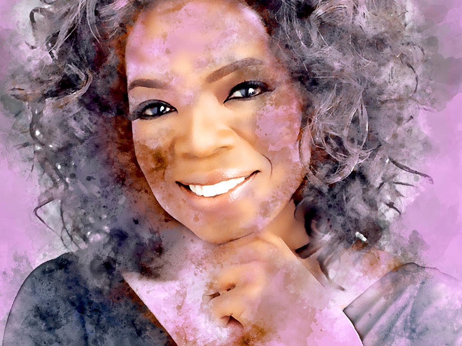 Oprah Winfrey Mixed Media by Marvin Blaine
