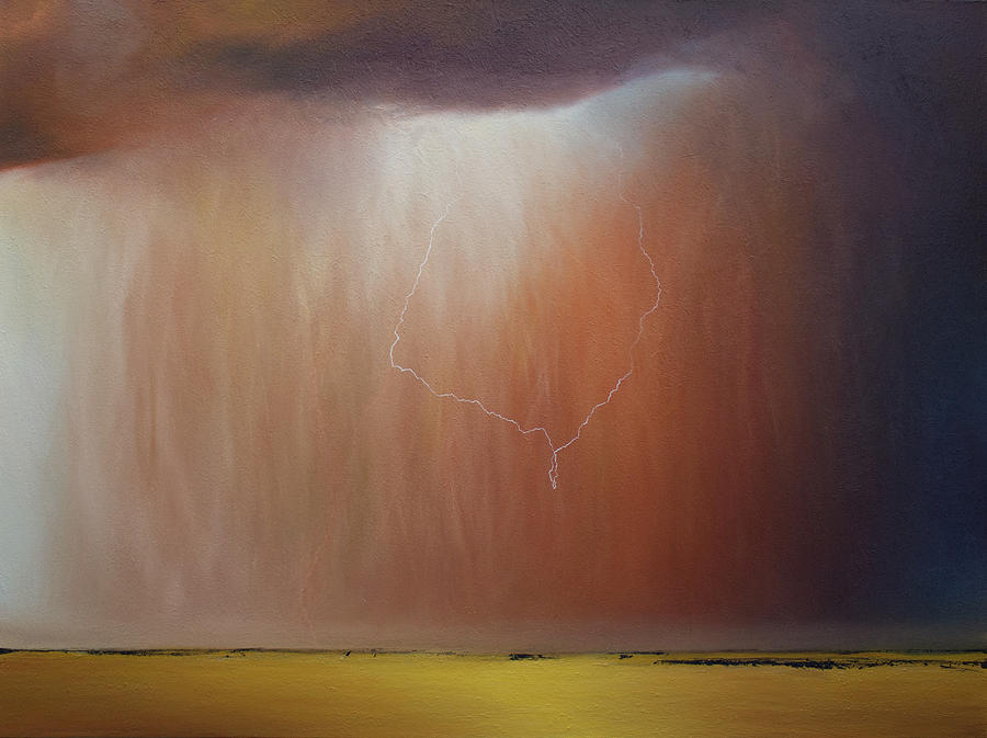 Opt.13.17 Storm Painting by Derek Kaplan
