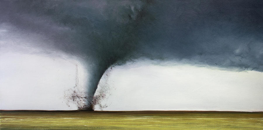 Opt.55.16 Storm Painting by Derek Kaplan