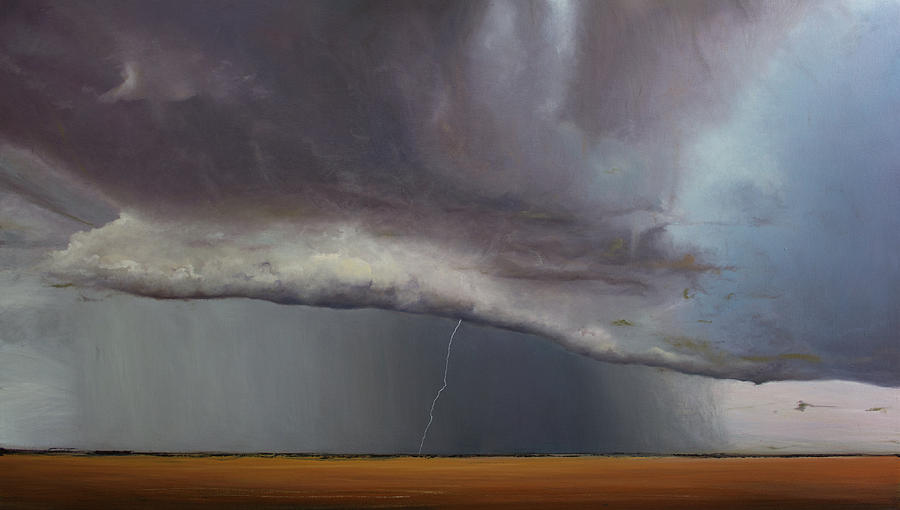 Opt.7.17 Storm Painting by Derek Kaplan