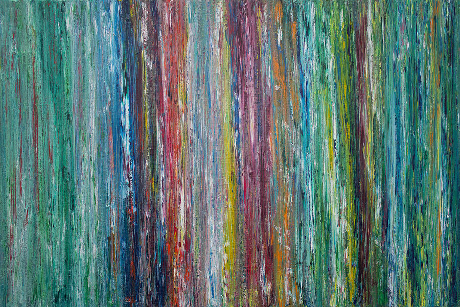 Opt.82.15 The Emerald Forest Painting by Derek Kaplan