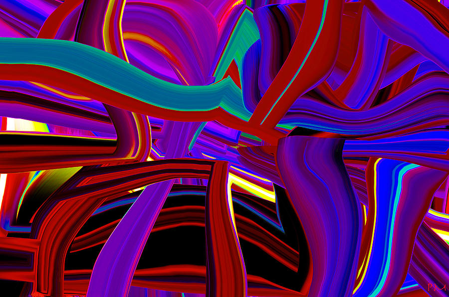 Optic Pull Digital Art by Phillip Mossbarger