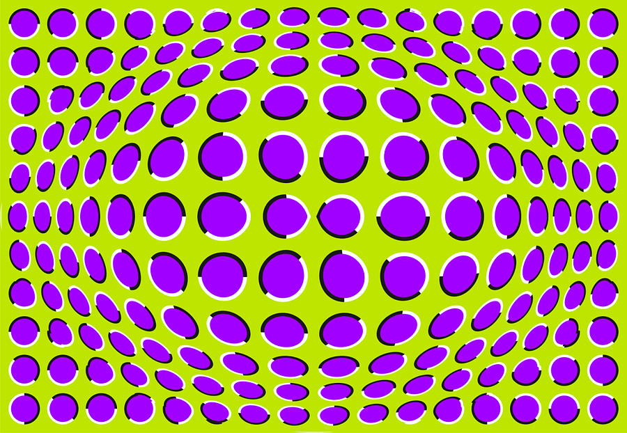 Optical Illusion The Ball Digital Art