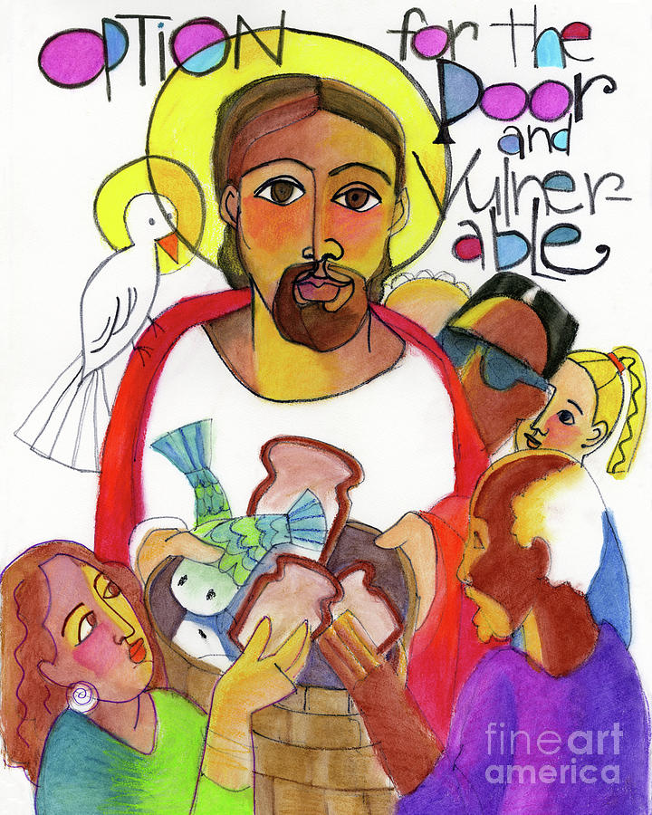 Option for the Poor and Vulnerable - MMOPV Painting by Br Mickey ...