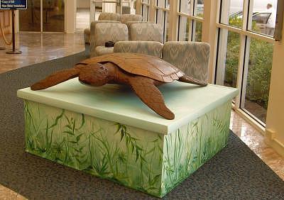 Opus 14 Sea Turtle Sculpture by Richard beau Lieu