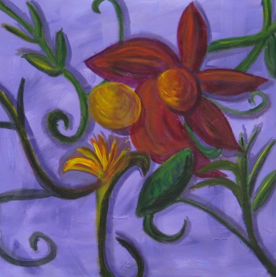 Flowers Still Life Painting - Opus Six by Rebecca Merola
