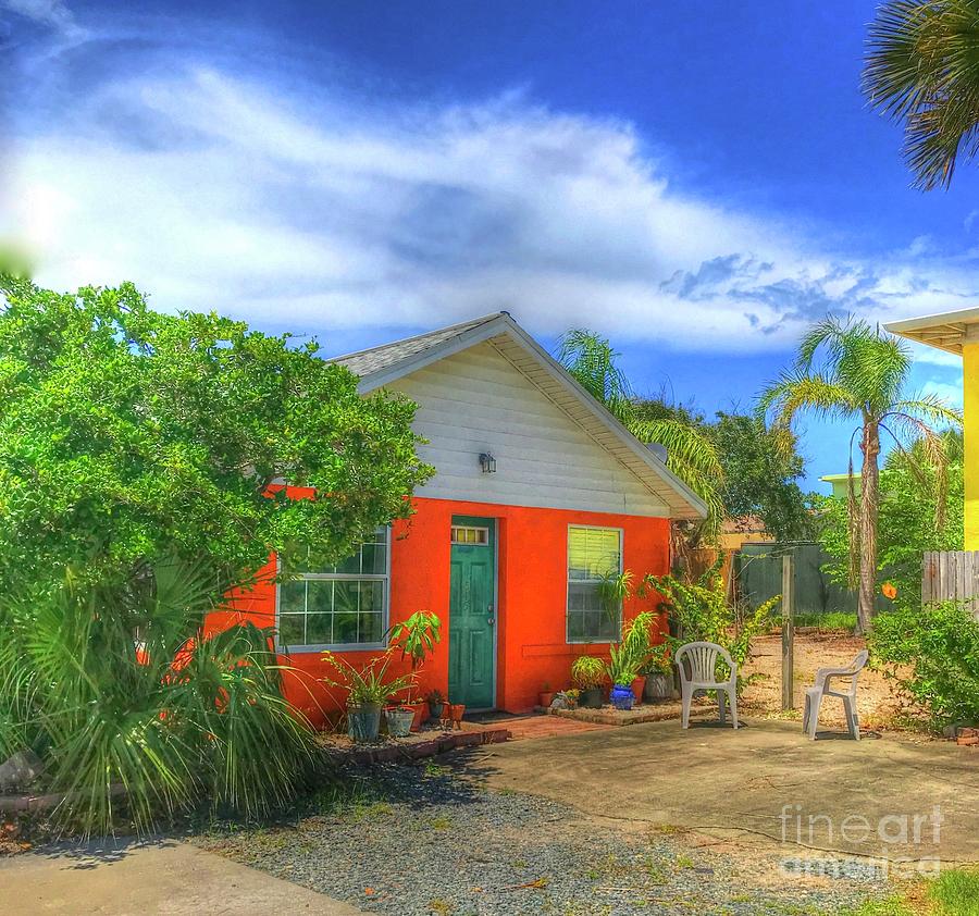 Orange Beach House Photograph by Debbi Granruth