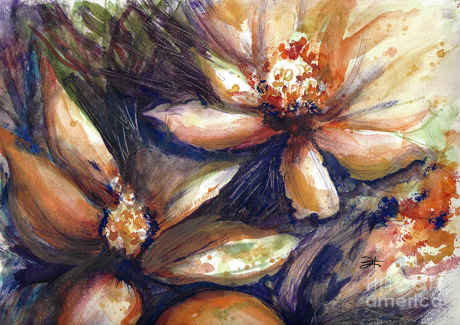 Orange Blossom Painting by Francelle Theriot
