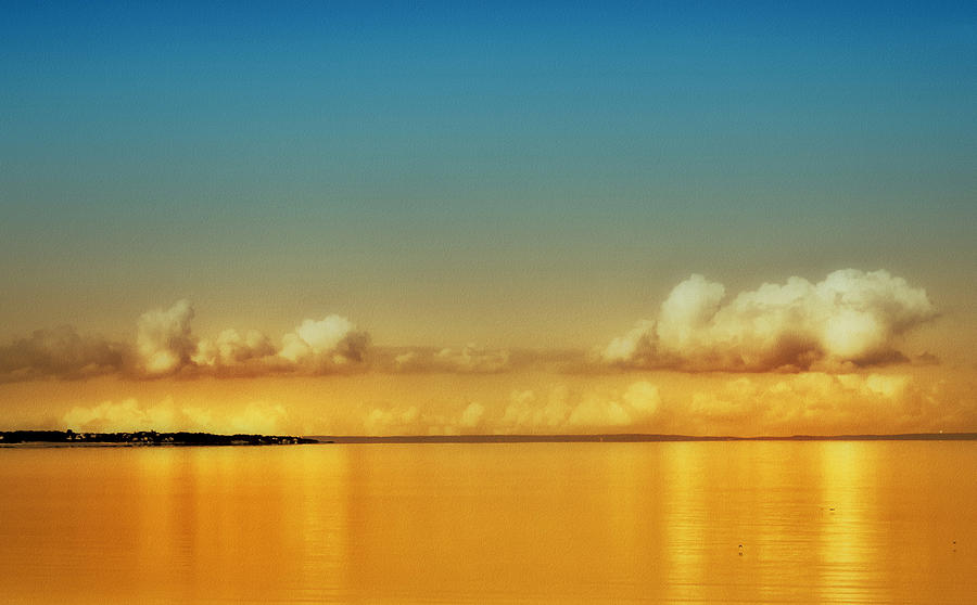 Orange Clouds Photograph by Darius Aniunas